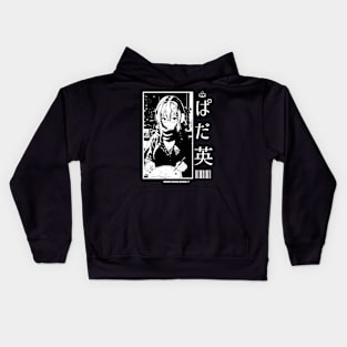 Lofi Study Manga Anime Girl Aesthetic Japan Kids Hoodie